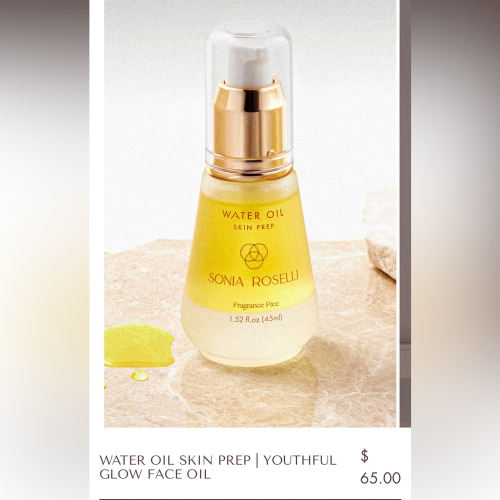 WATER OIL SKIN PREP | YOUTHFUL GLOW FACE OIL